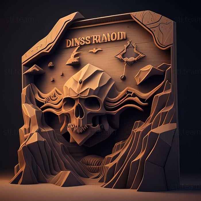 3D model Morningstar Descent to Deadrock game (STL)
